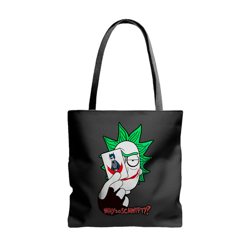 Rick And Morty Why So Schwifty Tote Bags