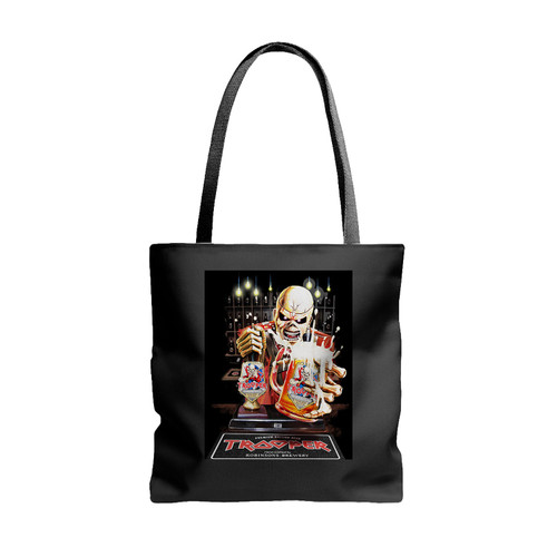 Robinsons And Iron Maiden Trooper Tour Parties The Beer Is Here Tote Bags