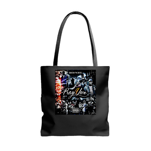 Rod Wave Pray 4 Love Art Tote Bags