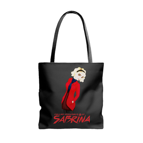 Sabrina The Spellman Chilling Adventures Of Sabrina Logo Tote Bags