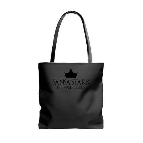 Sansa Stark The Wolf Queen1 Tote Bags