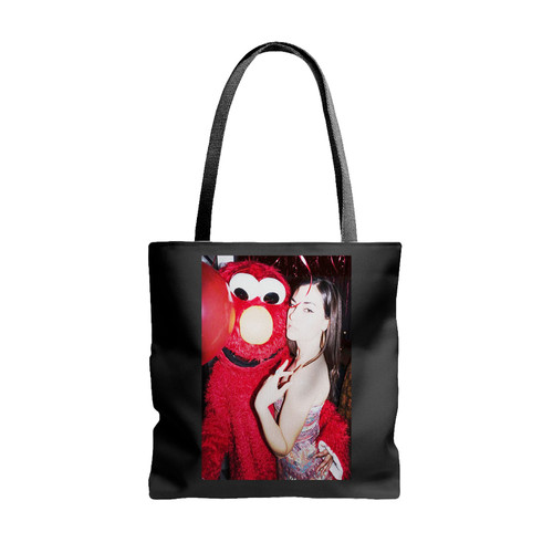 Sasha Grey Elmo Selfie Party Tote Bags