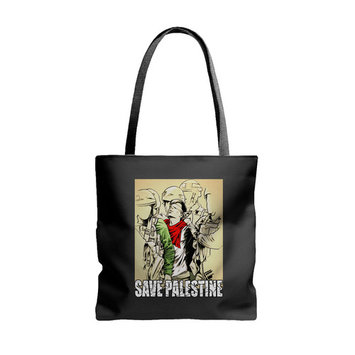 Save Palestine Tote Bags