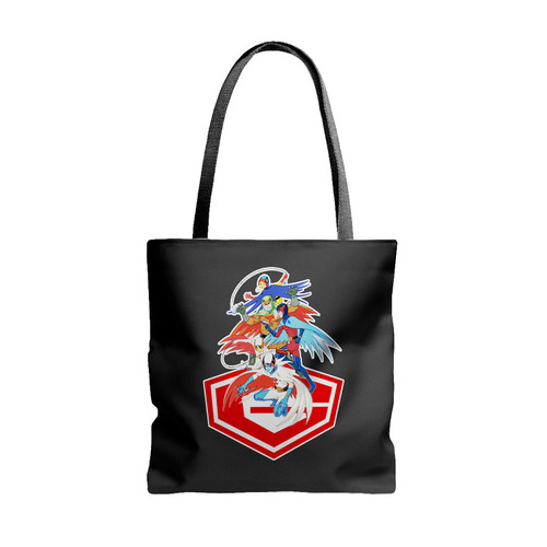 Science Ninja Team Gatchaman Tote Bags