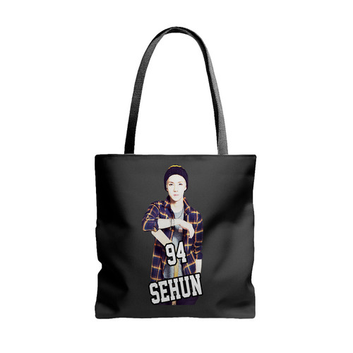 Sehun 94 Exo Tote Bags