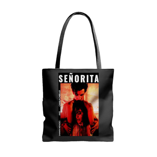 Senorita Shawn Mendes And Camila Cabello Tote Bags