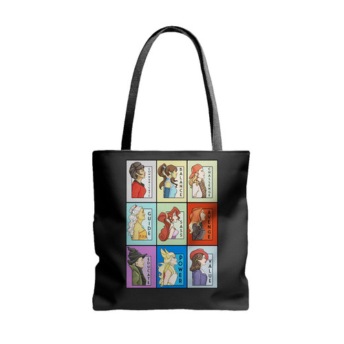 She Series Collage Tote Bags