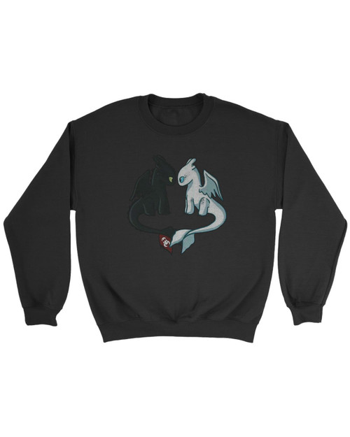Httyd Toothless And Light Fury Sweatshirt