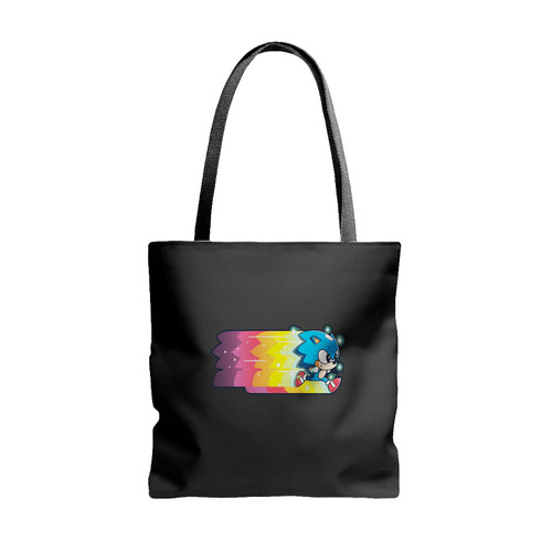 Sonic Speed Of Light Tote Bags