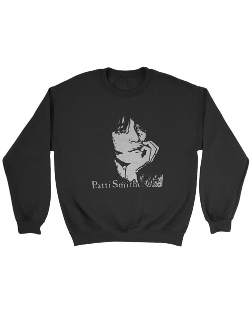 Patti Smith Punk Rock Silhouette Sweatshirt