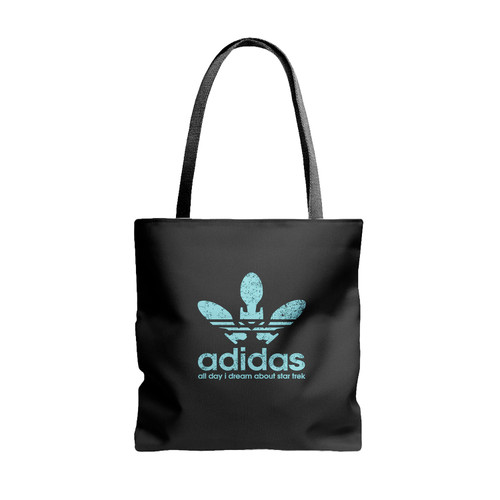 Star Trek Voyager Adidas Logo Tote Bags