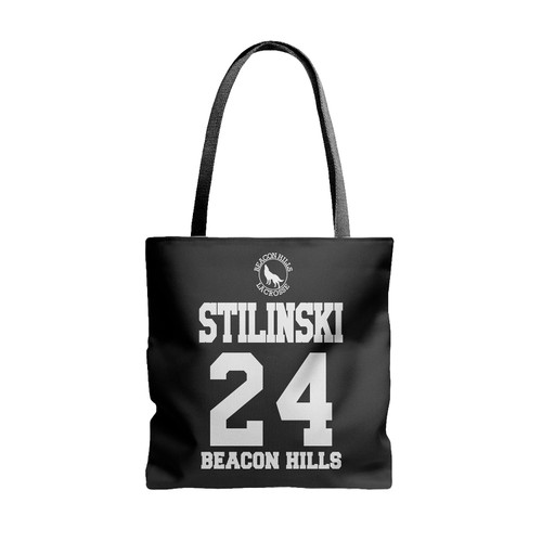 Stilinski 24 Beacon Hills Lacrosse Tote Bags