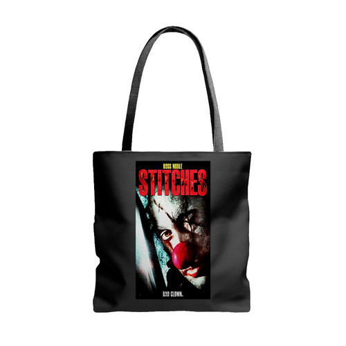 Stitches Bad Clown Tote Bags
