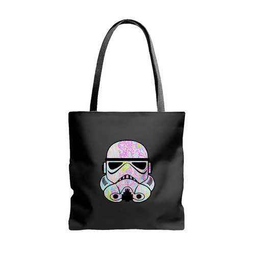 Stormtrooper Lilly Pulitzer Cha Cha Pattern Tote Bags