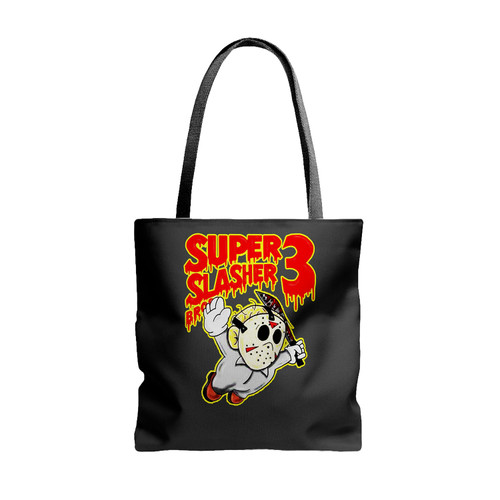 Super Slasher Broos Tote Bags