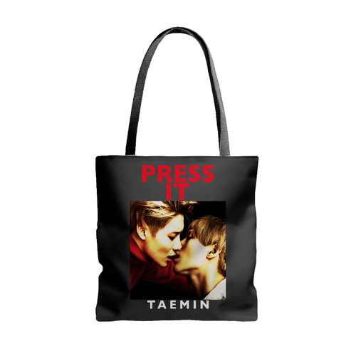 Taemin Press It Album Cover Tote Bags