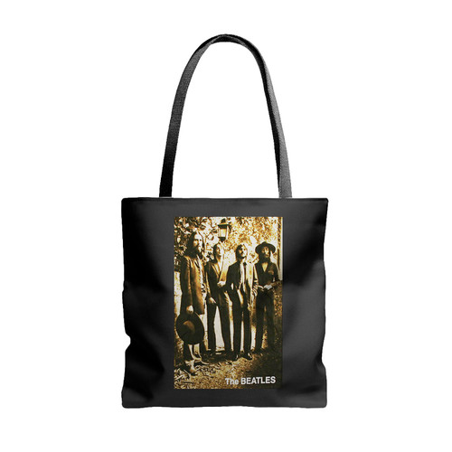 The Beatles John George Ringo Paul Tote Bags The Beatles John George Ringo Paul Tote Bags