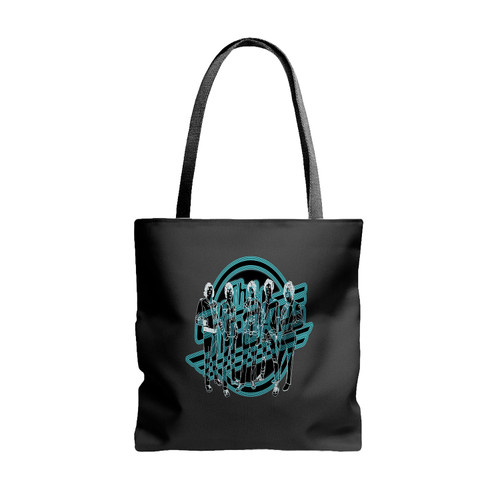 The Strokes Lines Tote Bags