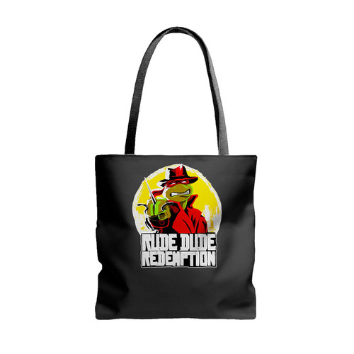 Tmnt Ninja Turtle Rude Dude Redemption Tote Bags