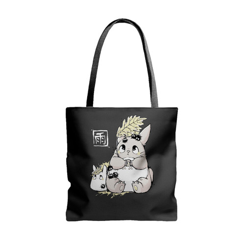 Under The Rain Tote Bags