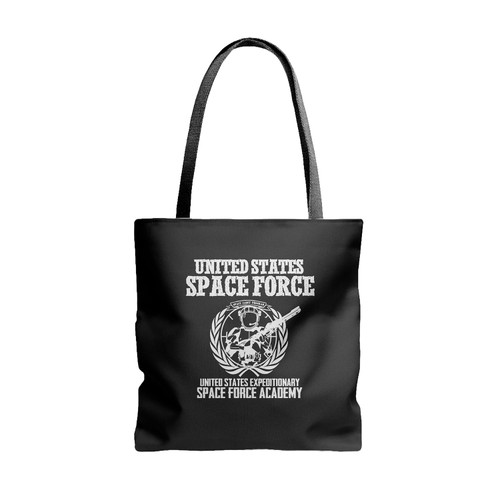 United States Space Force Funny Joke Trump Military Tote Bags