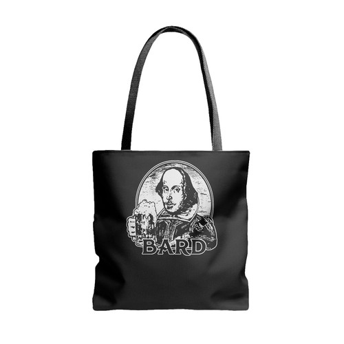 William Shakespeare Funny Beer Poetry Bard Tote Bags