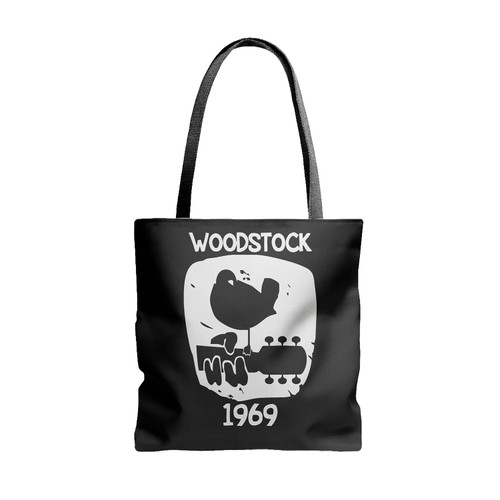 Woodstock 1969 Vintage Music Festival Tote Bags