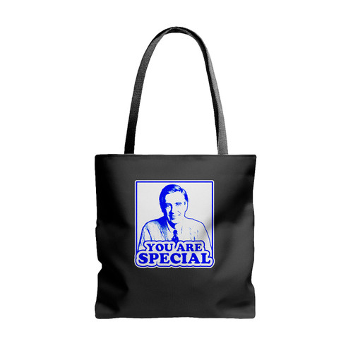You Are Special Mr Rogers Tote Bags
