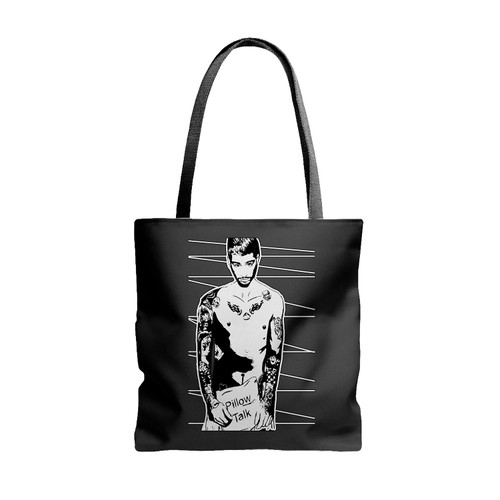 Zayn Malik Pillowtalk Art Tote Bags