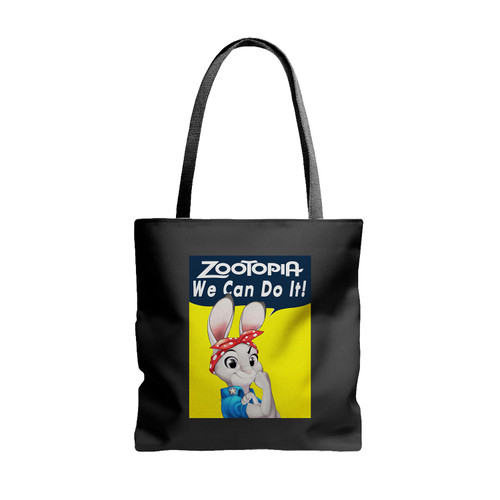 Zootopia Judy We Can Do It Tote Bags