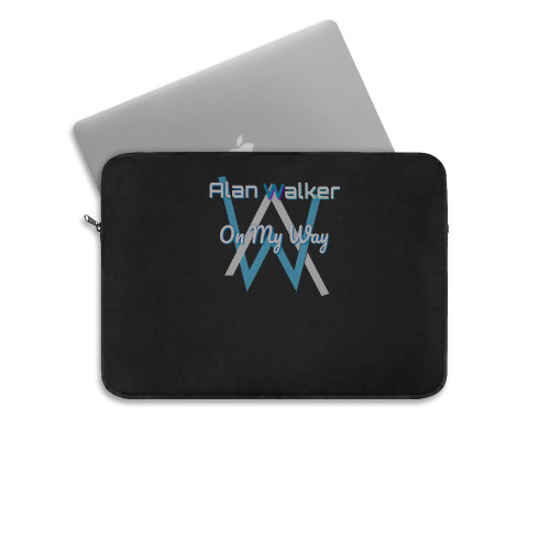 Alan Walker On My Way Logo Laptop Sleeve