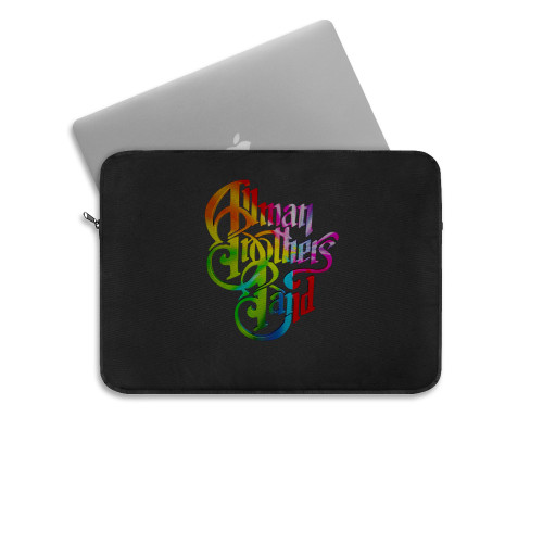 Allman Brothers Allman Brothers Band Title Colorize Buat Item Laptop Sleeve