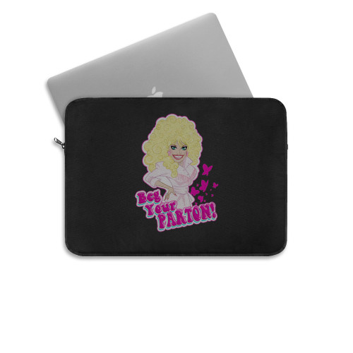 Beg Your Dolly Parton Laptop Sleeve