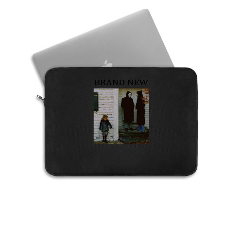 Brand New Brand New The Devil And God Are Raging Inside White Laptop Sleeve