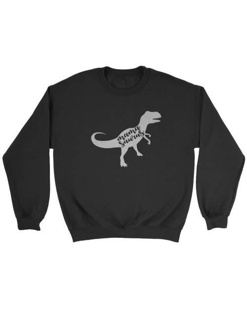 Mama Saurus Dinosaur Mom Sweatshirt
