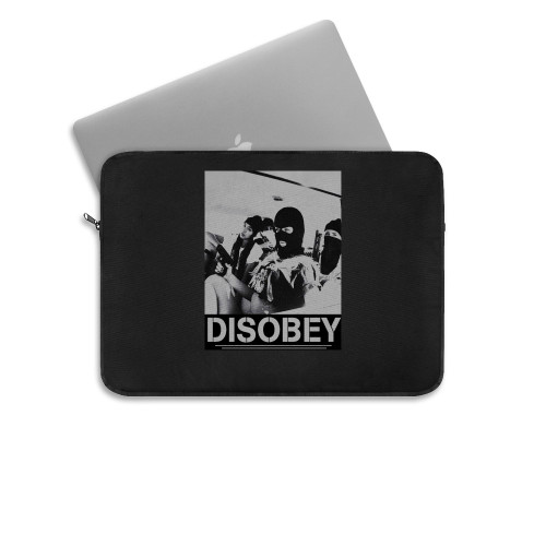 Disobey Gangsta Chicana Sexy Girls Swag Dope Gangster Bad Girl Laptop Sleeve