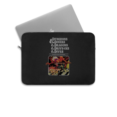 Dungeons Diners Dragons Drive Ins Dives Dungeons Dragons Laptop Sleeve