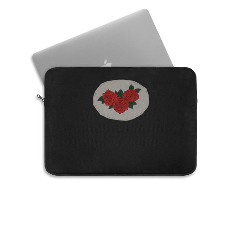 Hand Stitched Roses Laptop Sleeve Hand Stitched Roses Laptop Sleeve