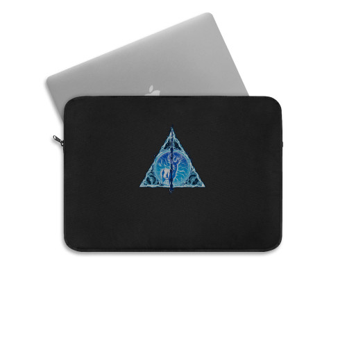 Harry Potter Deathly Hallows Expecto Patronum Deer Laptop Sleeve