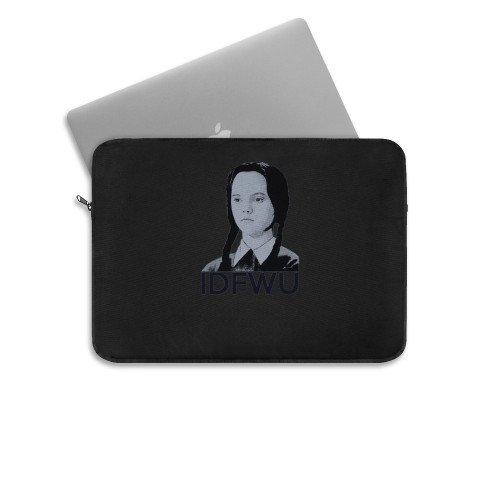 Idfwu Funny Wednesday Addams Laptop Sleeve