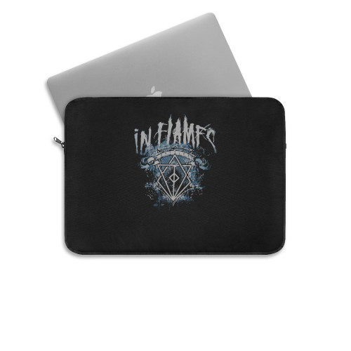 In Flames Battles Crest Tour Laptop Sleeve