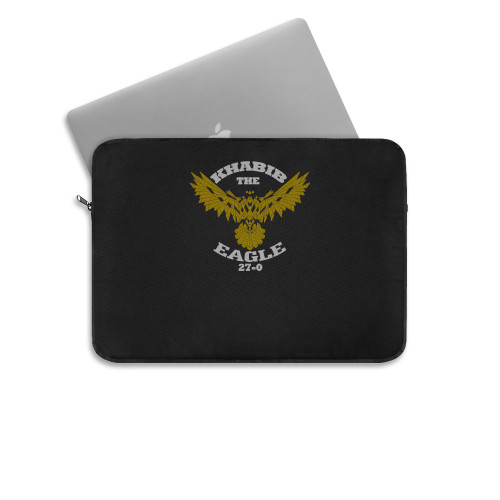Khabib Nurmagomedov The Eagle Gold Mma Laptop Sleeve