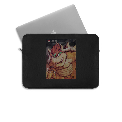 King Koopa Super Mario Bros Laptop Sleeve