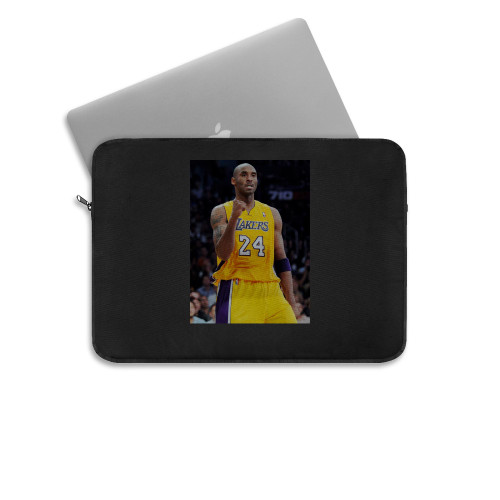 Kobe Bryant 24 Los Angeles Lakers Laptop Sleeve