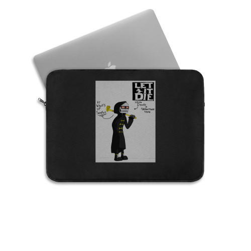 Let It Die Uncle Death In Skylertoons Laptop Sleeve Let It Die Uncle Death In Skylertoons Laptop Sleeve