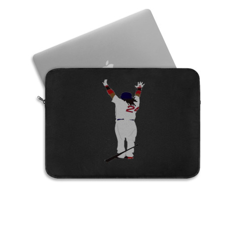 Manny Ramirez Boston Red Sox Manny Being Manny Laptop Sleeve