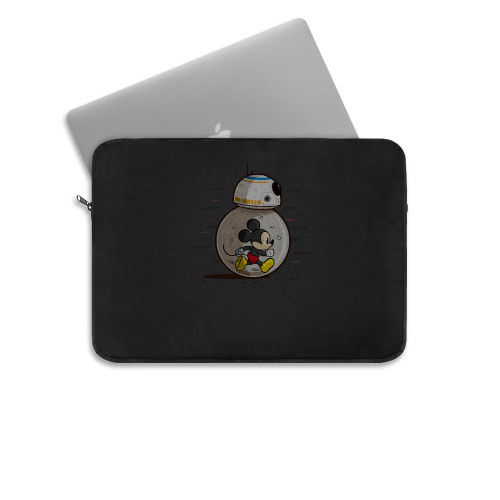 Mm8 Star Wars Bb8 Disney Or Mickey Mouse Lovers Laptop Sleeve