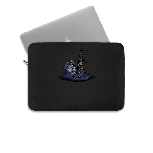 Moon Camping Laptop Sleeve