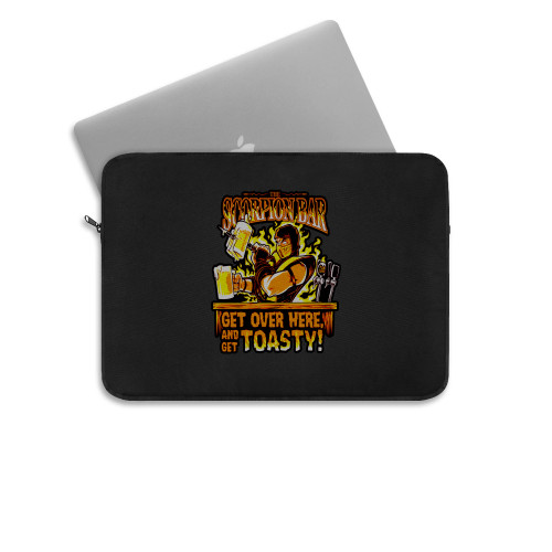 Mortal Kombat The Scorpion Bar Laptop Sleeve