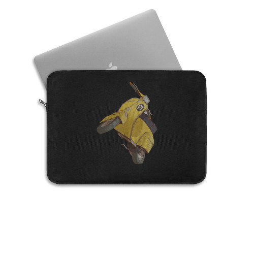 Motorcycle Car Vespa Laptop Sleeve